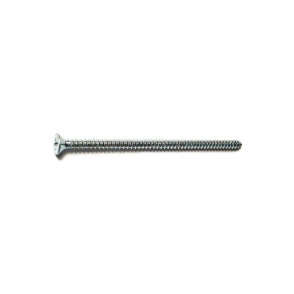 Midwest Fastener Sheet Metal Screw, #8 x 3-1/2 in, Zinc Plated Steel Flat Head Phillips Drive, 30 PK 932044 - main